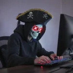 hacker dressed like a pirate