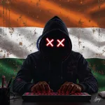 Iran hacker (upside down flag)