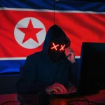 North Korea korean hacker flag